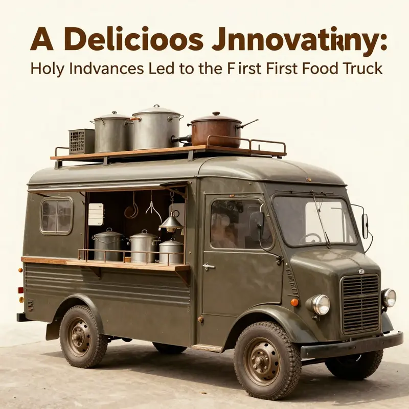 The vibrant world of food trucks today, showcasing the evolution from their historical roots.