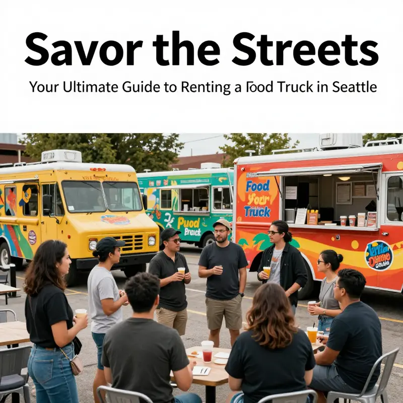 Event planners focus on selecting the right food truck for their needs amidst a bustling Seattle food truck scene.