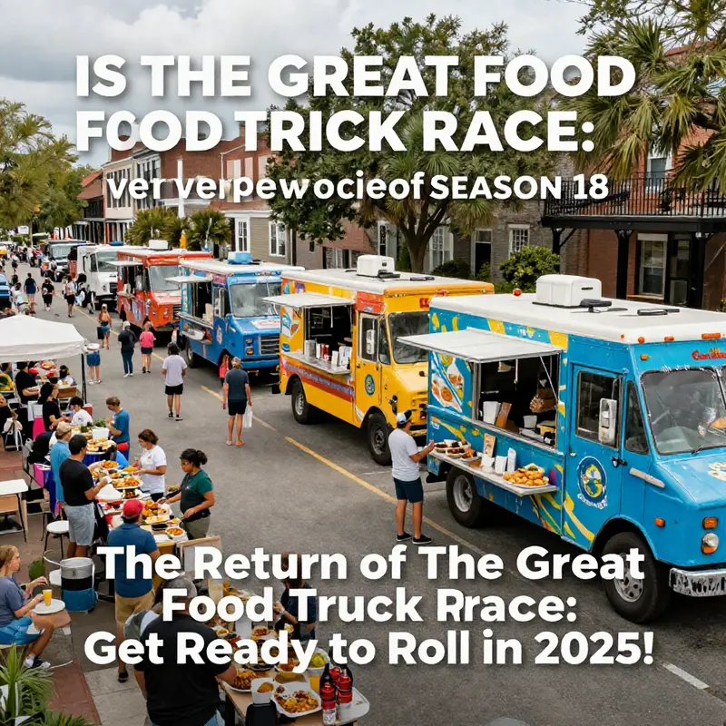 An exciting overview of Season 18 of The Great Food Truck Race in the beautiful city of Charleston.