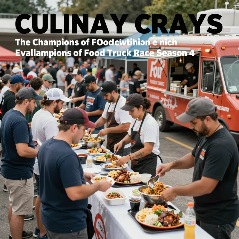 Culinary Cravings showcases their culinary flair at the bustling food festival.