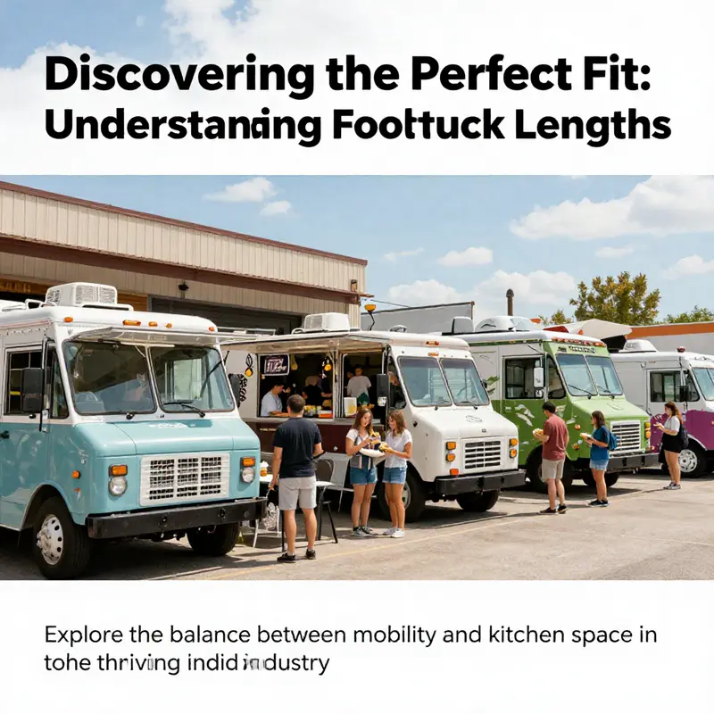 A vibrant scene depicting multiple food trucks at an event with various people enjoying different cuisines.