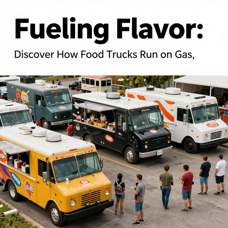 Multiple food trucks serving delicious dishes at a bustling food truck festival.