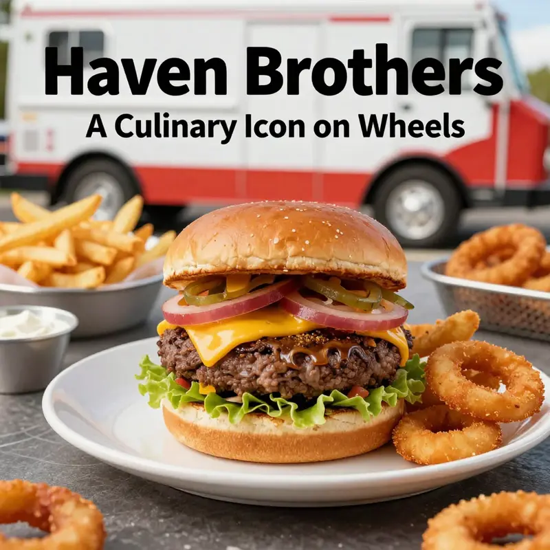 The original Haven Brothers food truck, a testament to rich history and beloved culinary traditions.