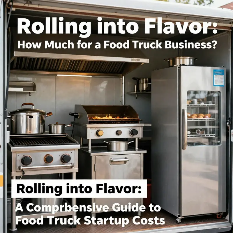 Analyze the crucial costs of purchasing a food truck for your culinary venture.