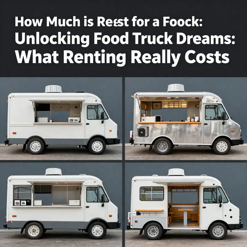 Diverse food trucks lined up at an event, highlighting the variety available for rental.