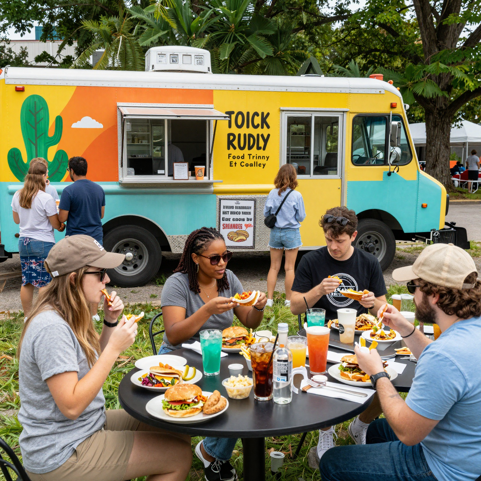 Food Truck Friday Scene