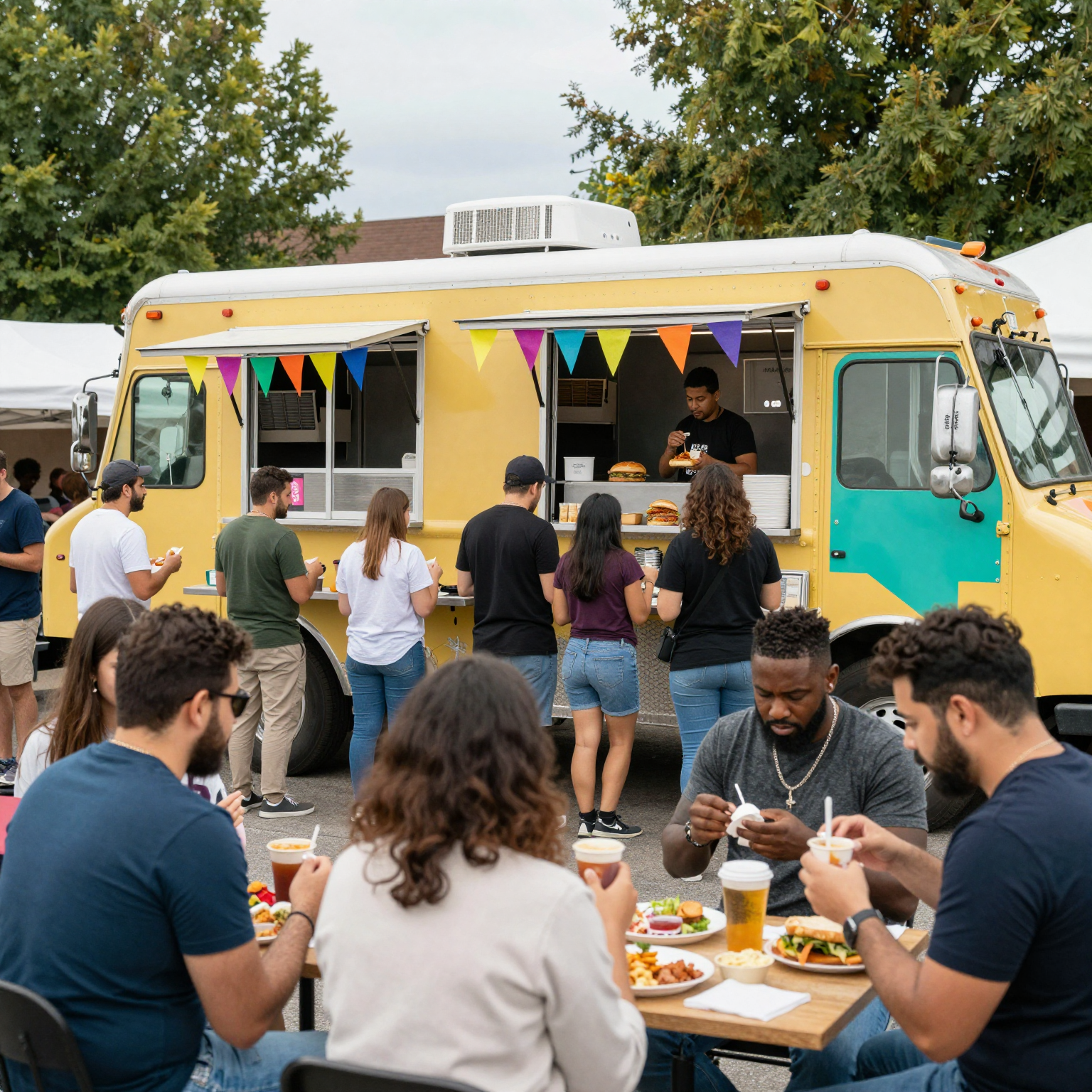 Food Truck Friday Scene