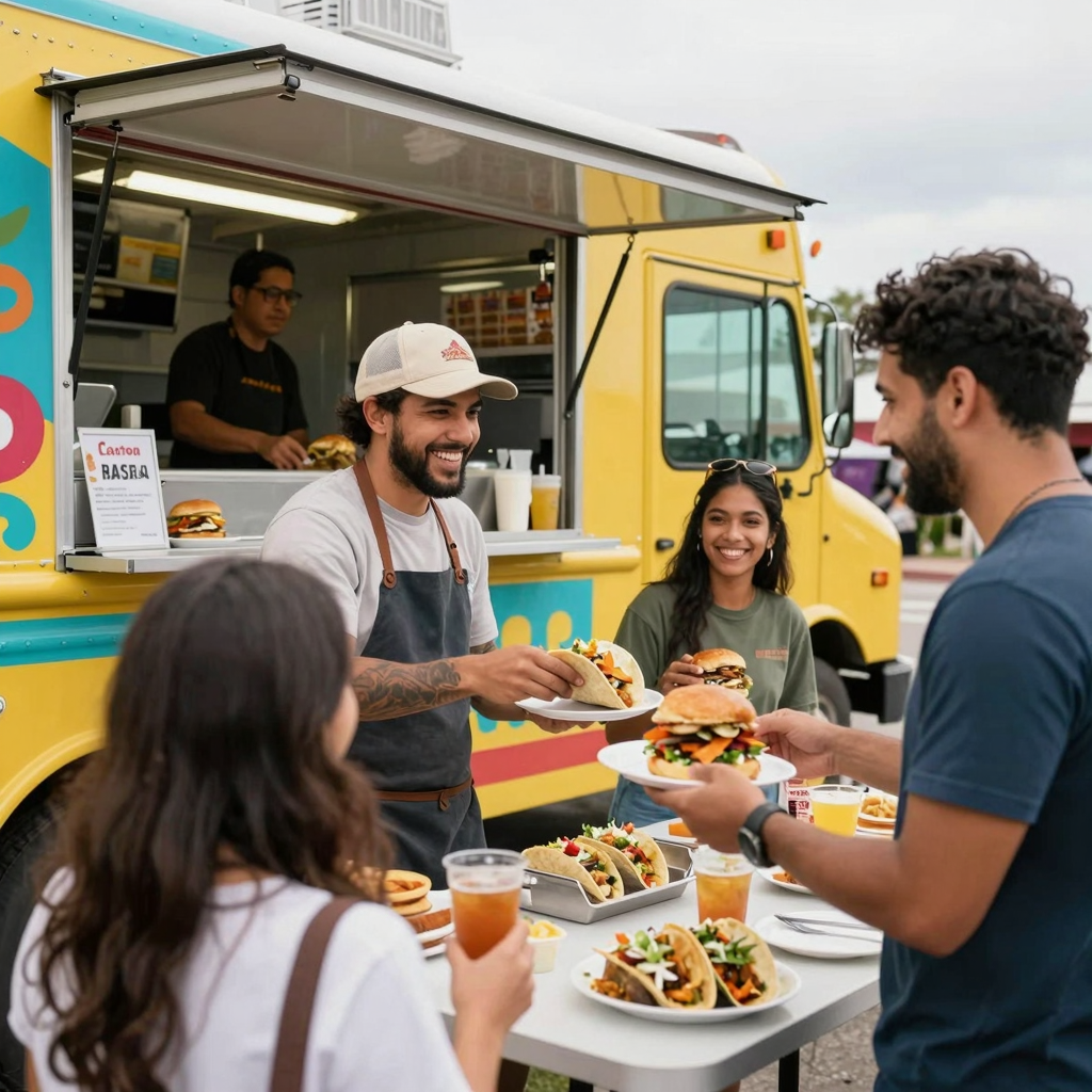 Food Truck Scene
