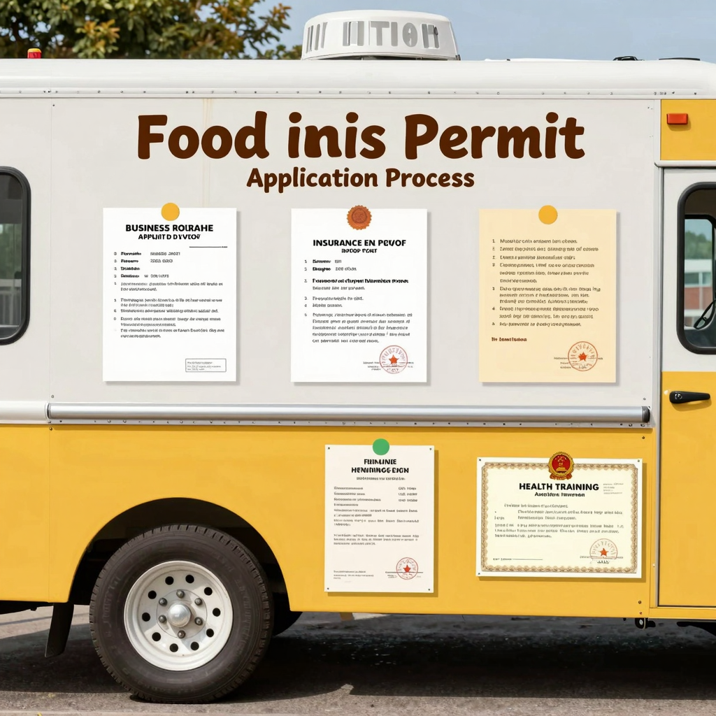 Permit application process for food trucks