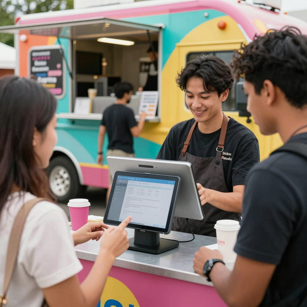 Mobile POS System for Food Trucks