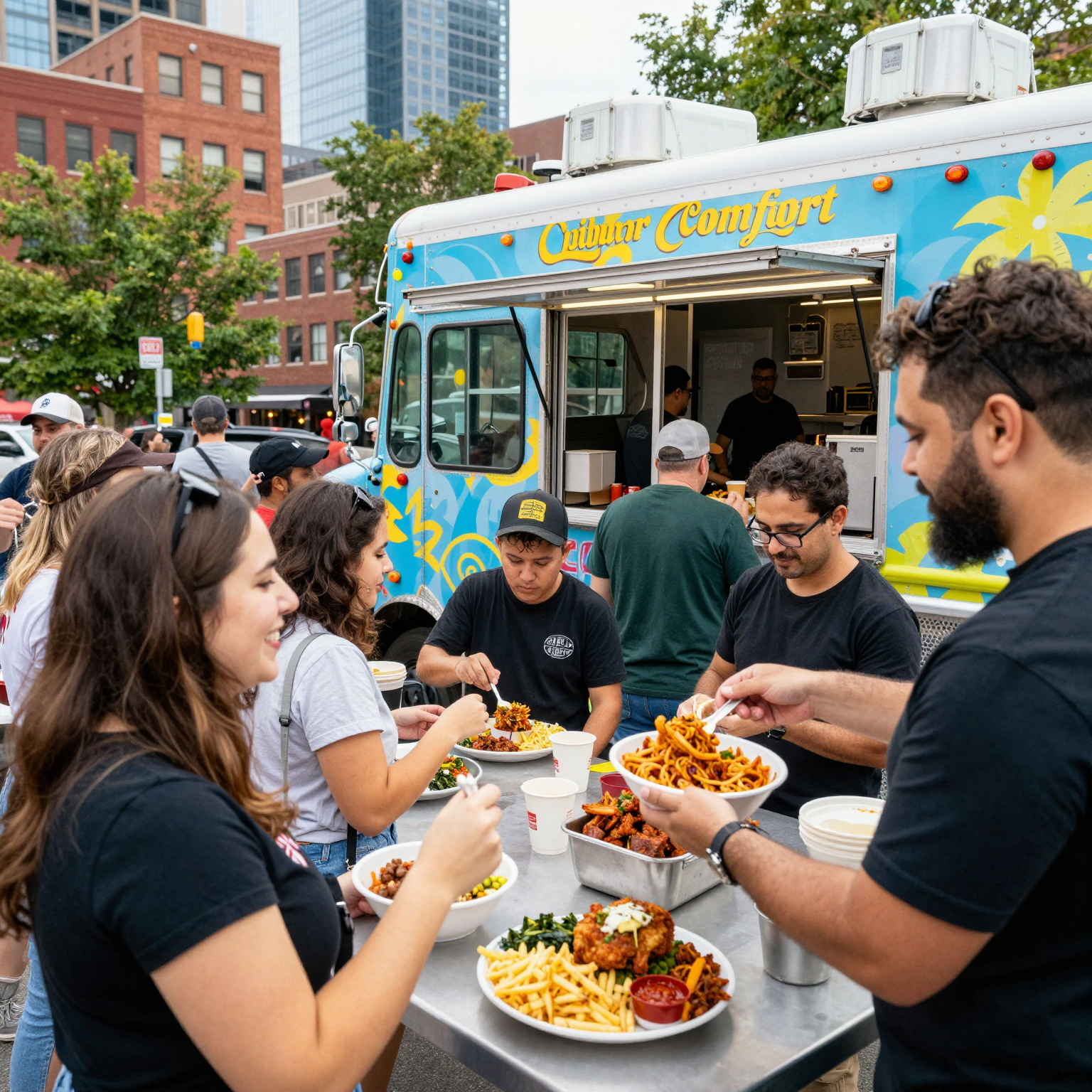 Southern Comfort Food Truck Scene