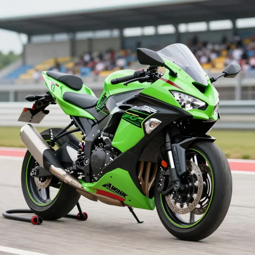 2013 Kawasaki ZX6R with Upgraded Fairings