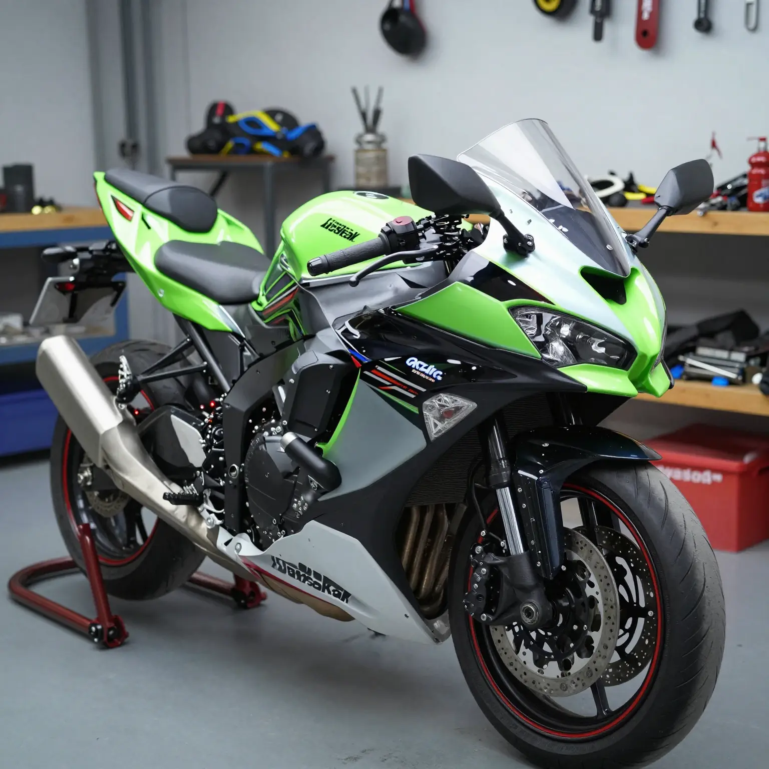 2013 Kawasaki ZX6R Track Fairings
