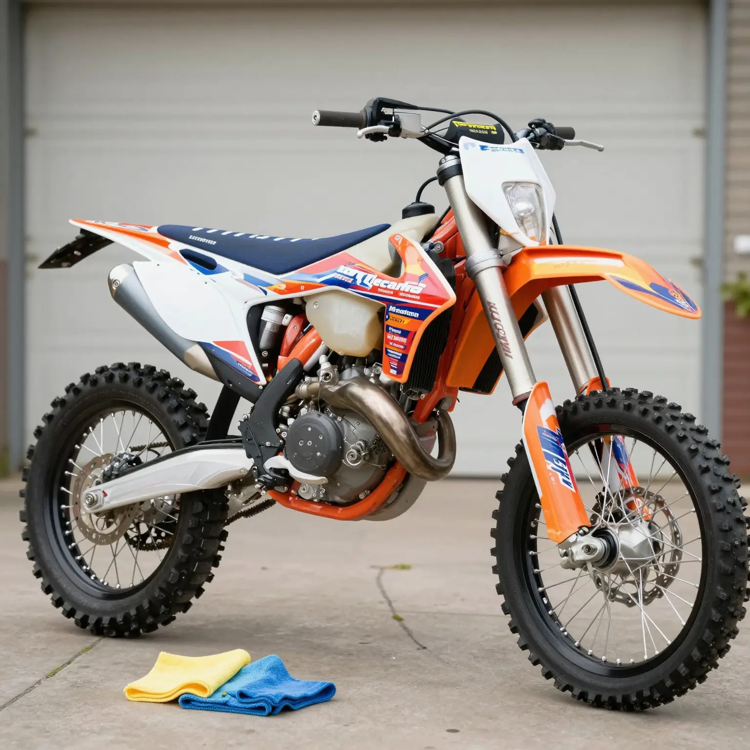 Dirt Bike with Graphics