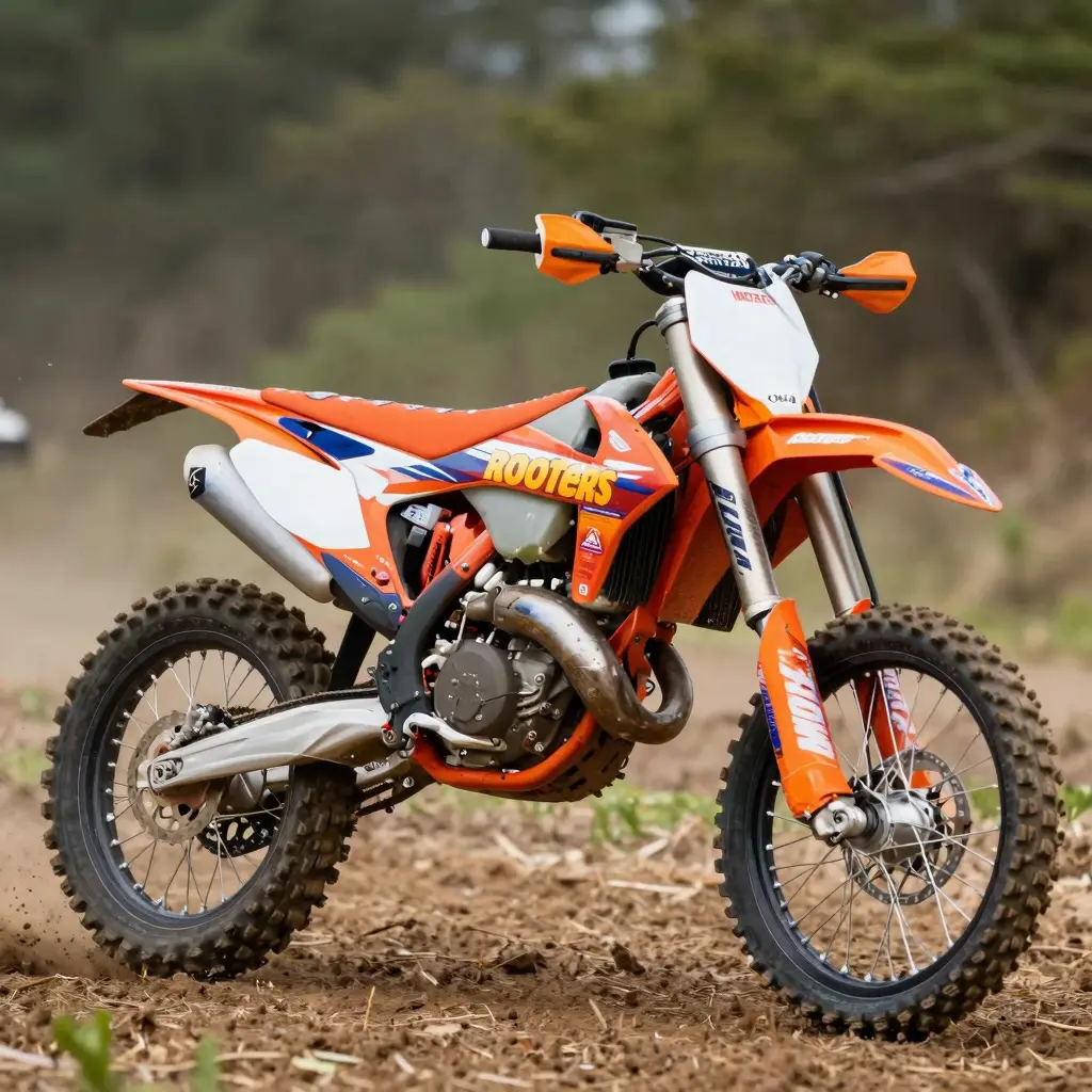 Hooters Dirt Bike Graphics