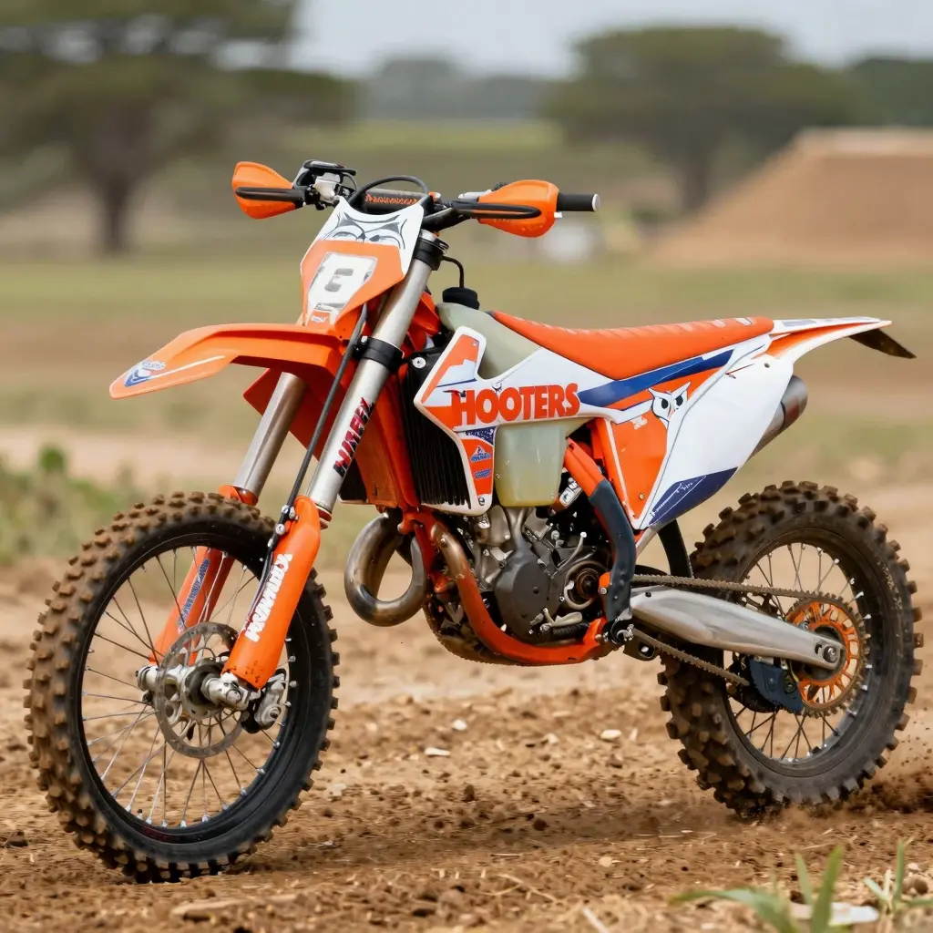 Hooters Dirt Bike Graphics