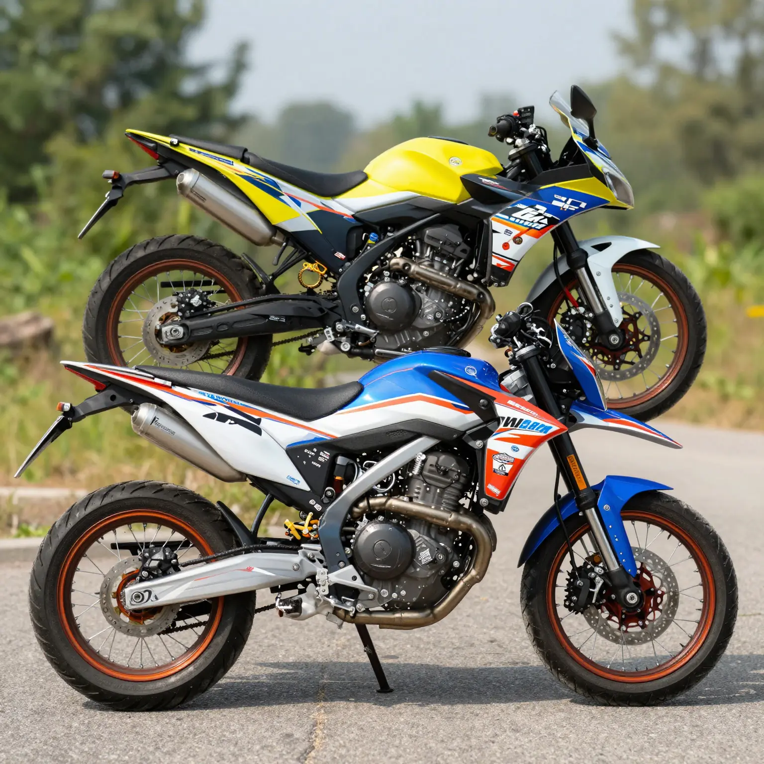 Motorcycle graphics design