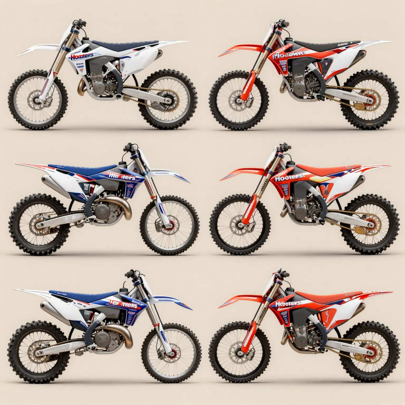 Dirt Bike Graphics Evolution