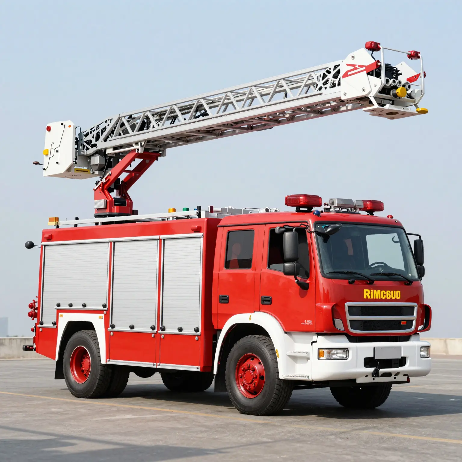 Radio Control Fire Truck with Extended Ladder