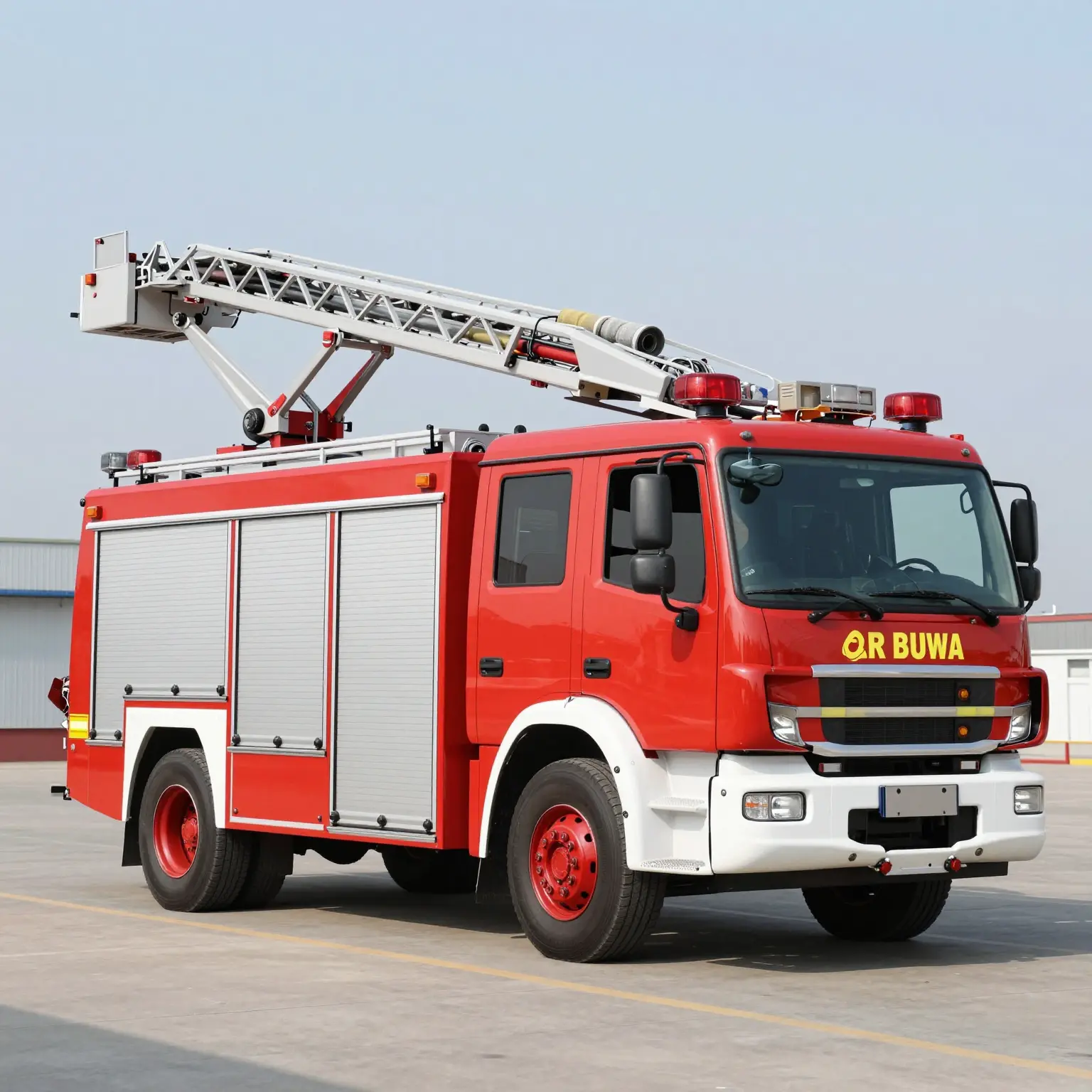 Modern Fire Truck