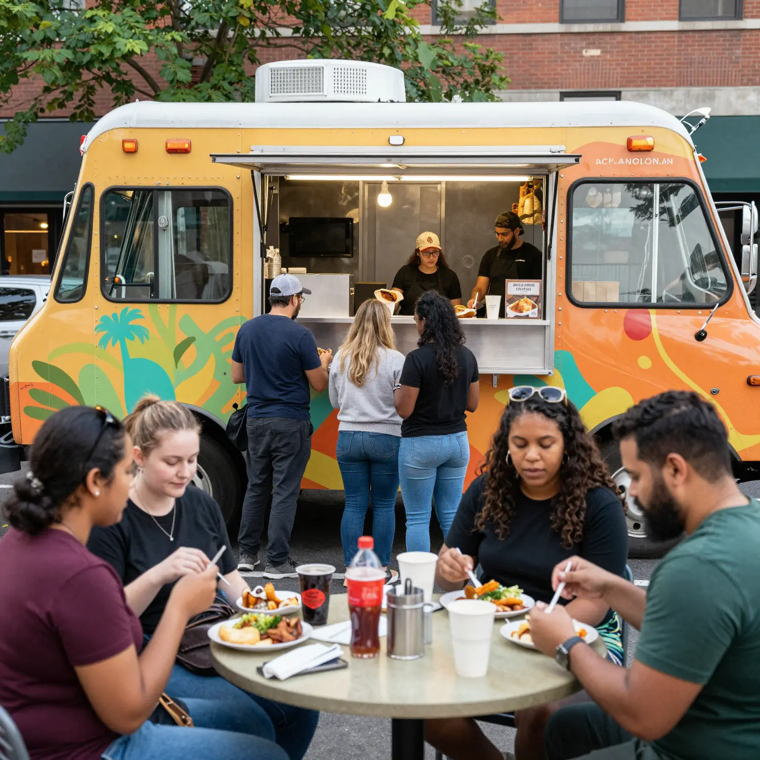 Food Truck Scene